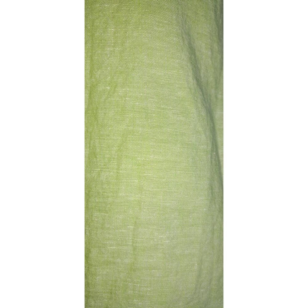 EDDIE Bauer XL Spring Green Linen Top - Picture 3 of 5